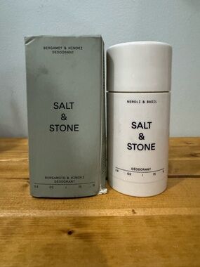 Salt & Stone Neroli & Basil Deodorant Stick - Cream